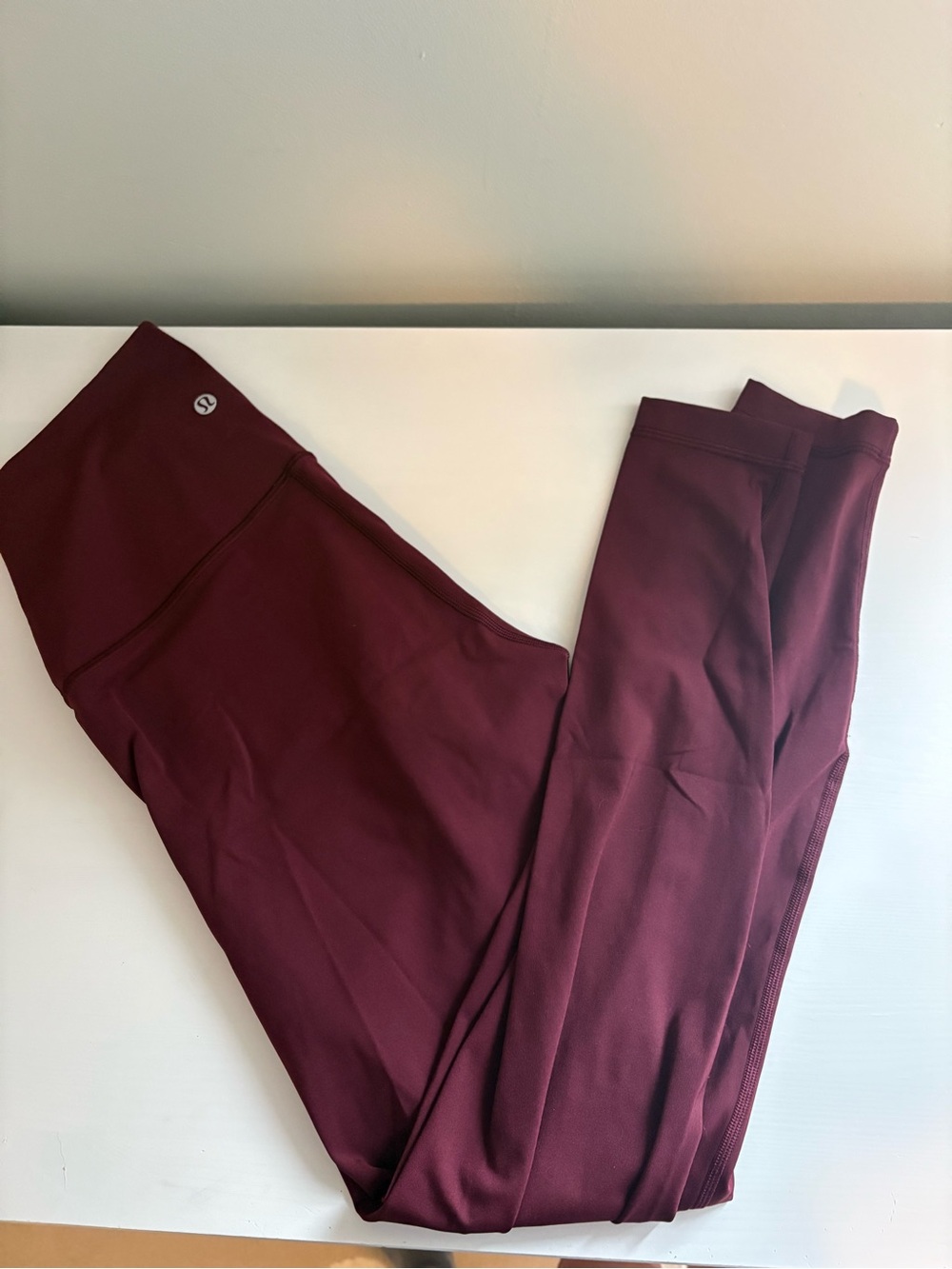 lululemon athletica Burgundy Women's super high rise leggings
